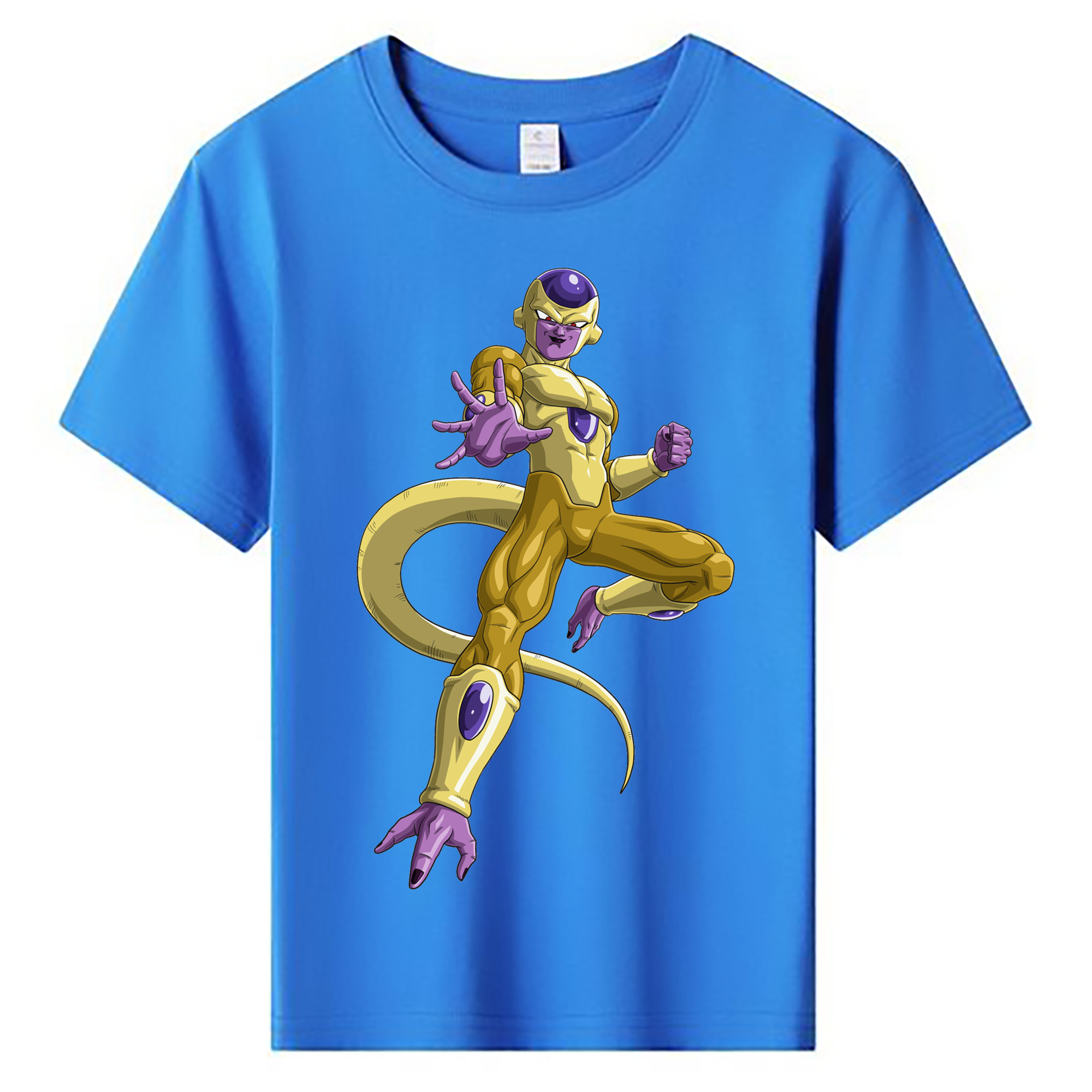 （画像用） ドラゴンボール フリーザ DRAGON BALL Frieza 綿100％キッズTシャツ（フロントプリント）